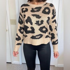 Leopard Sweatshirt